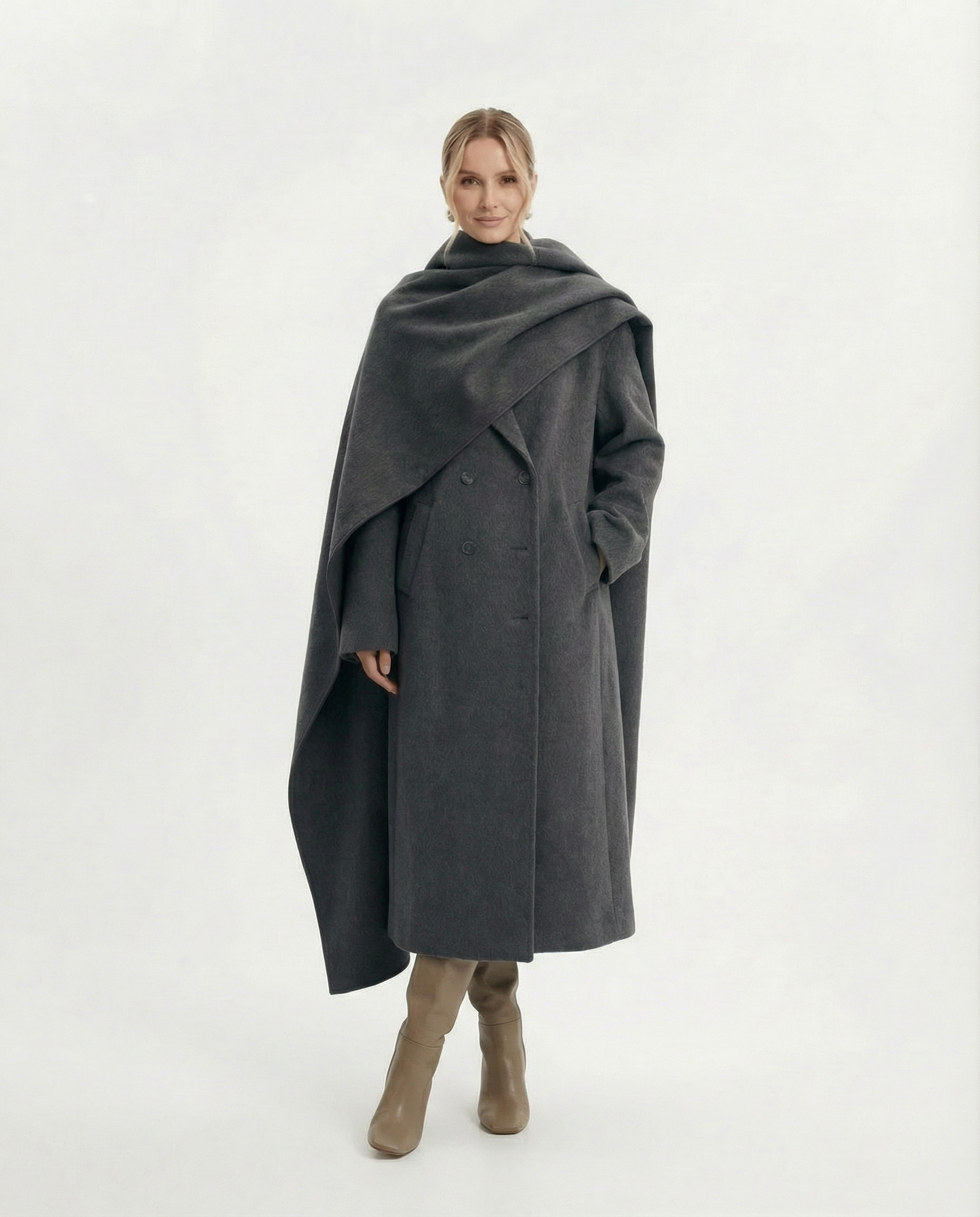 The Brienne Scarf Jacket