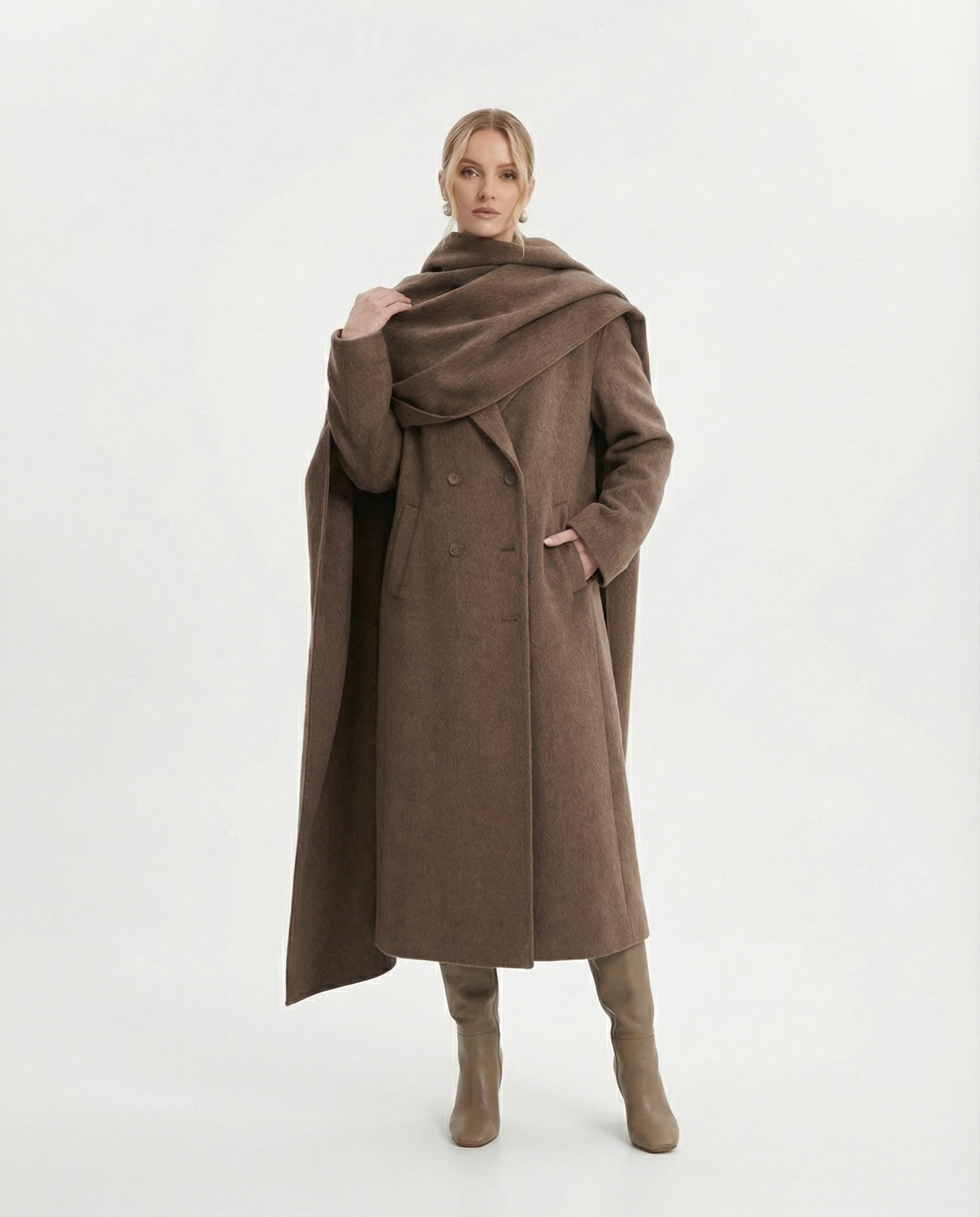 The Brienne Scarf Jacket