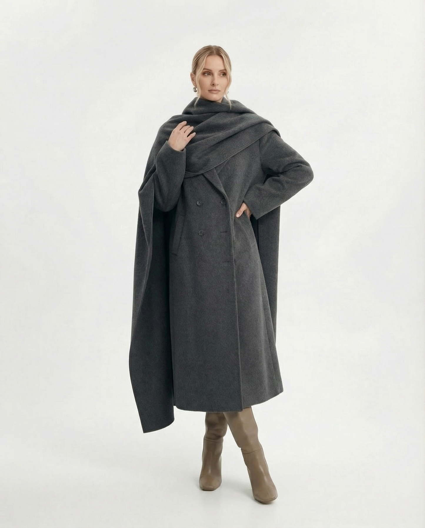 The Brienne Scarf Jacket