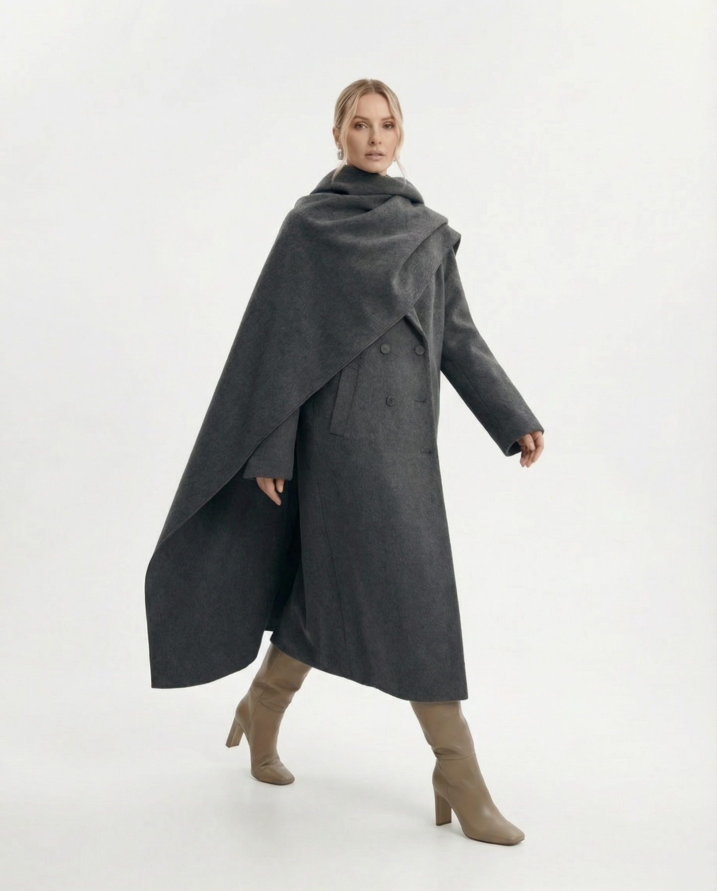 The Brienne Scarf Jacket