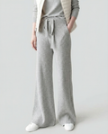 Wide Leg Knit Trousers