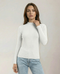 The Sable Mock Neck Top