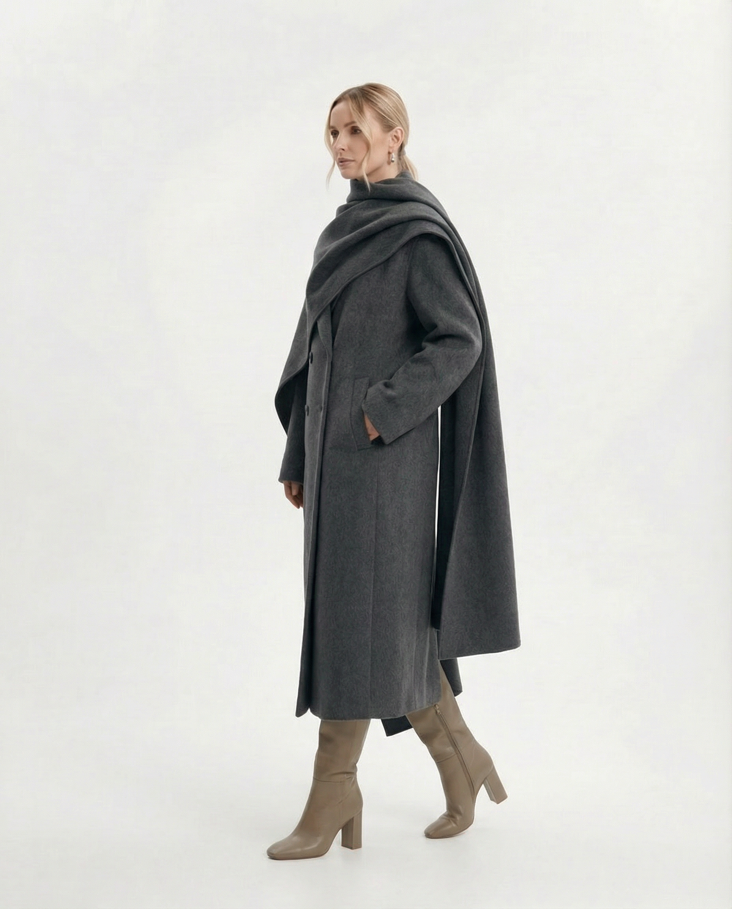 The Brienne Scarf Jacket