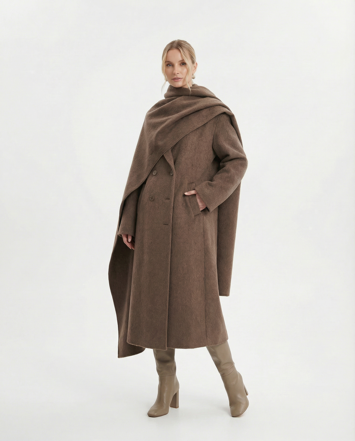 The Brienne Scarf Jacket
