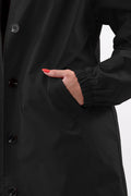 LUXE BLACK WATERPROOF WINDBREAKER