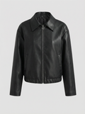 Capri Faux Leather Jacket