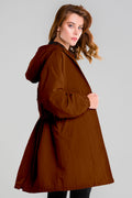 BURNT BROWN WINDBREAKER