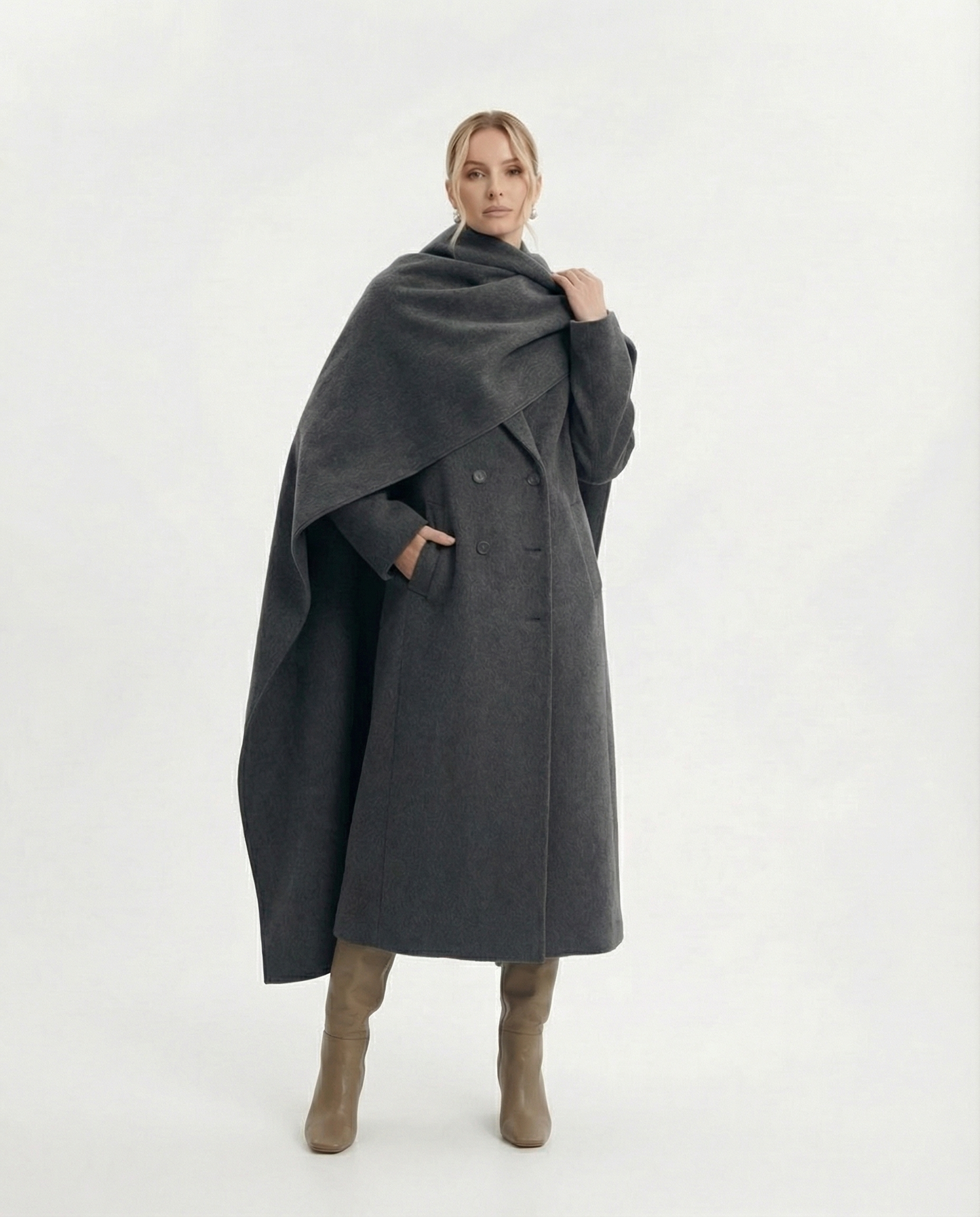 The Brienne Scarf Jacket