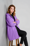 SOFT LAVENDER WINDBREAKER