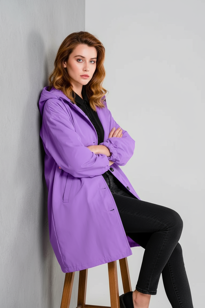 SOFT LAVENDER WINDBREAKER