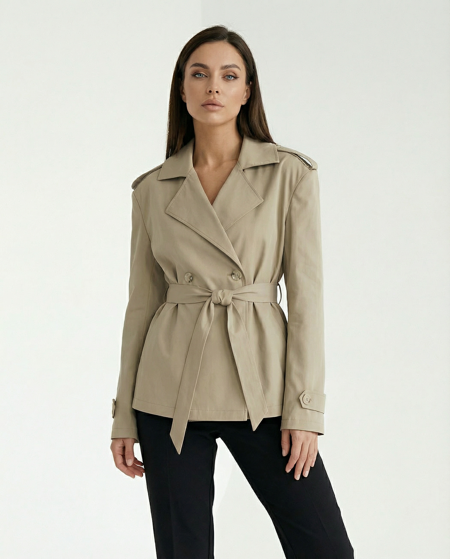Blair Trench Tie Waist Coat