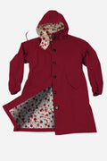 BURGUNDY BLOSSOM WINDBREAKER