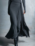 Naiara ❘ Vestido maxi con nudo lateral