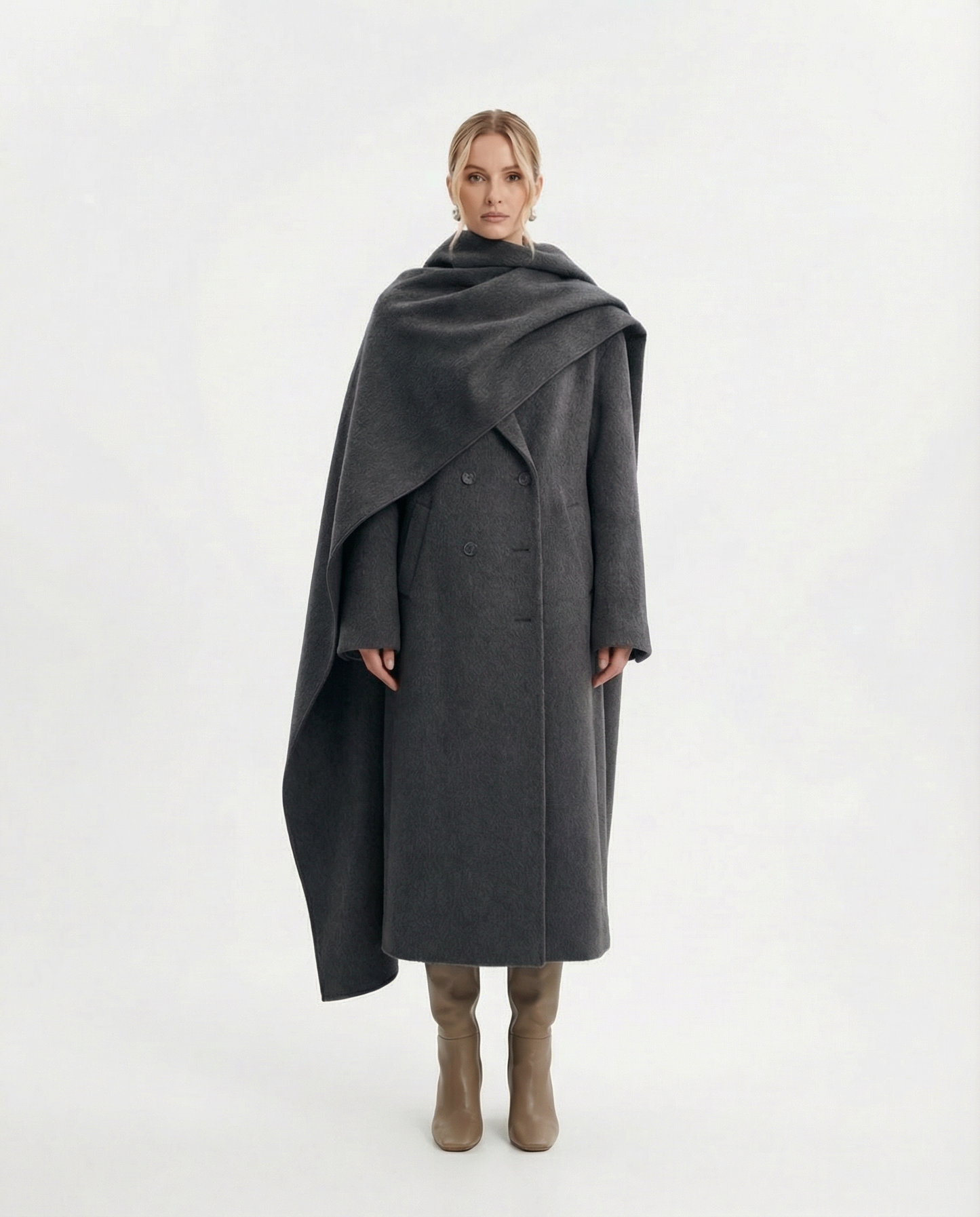The Brienne Scarf Jacket