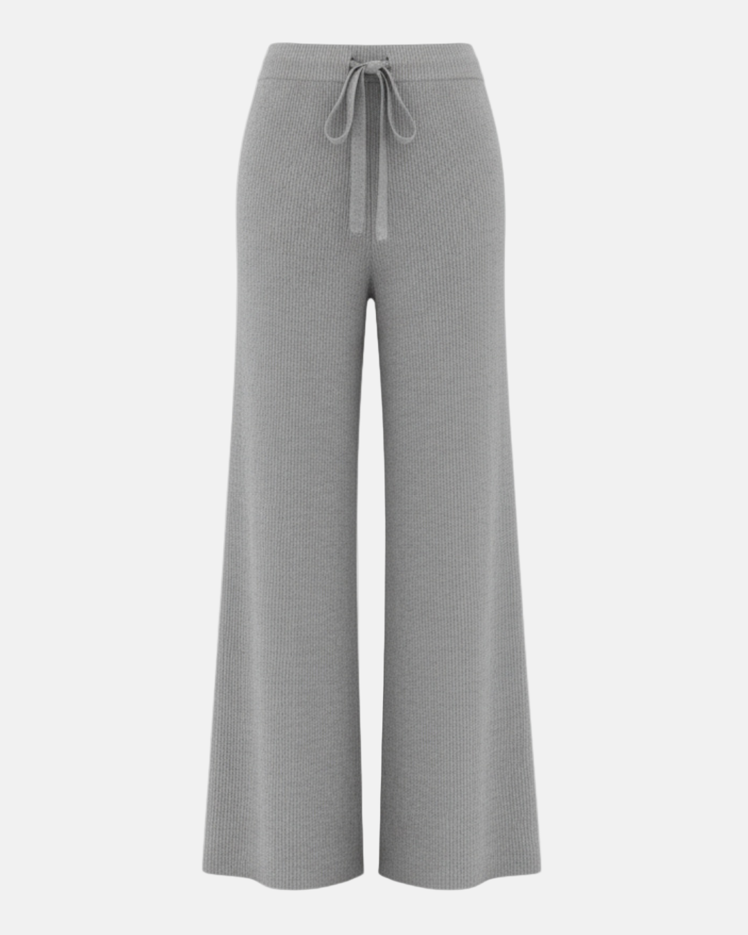 Wide Leg Knit Trousers