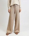Wide Leg Knit Trousers
