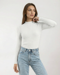 The Sable Mock Neck Top
