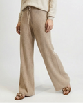 Wide Leg Knit Trousers