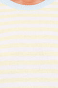 Gloria | Sweater Relajado a Rayas - Amarillo