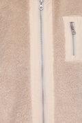 Branda | Chaqueta Sherpa con Cremallera - Beige