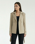 Blair Trench Tie Waist Coat