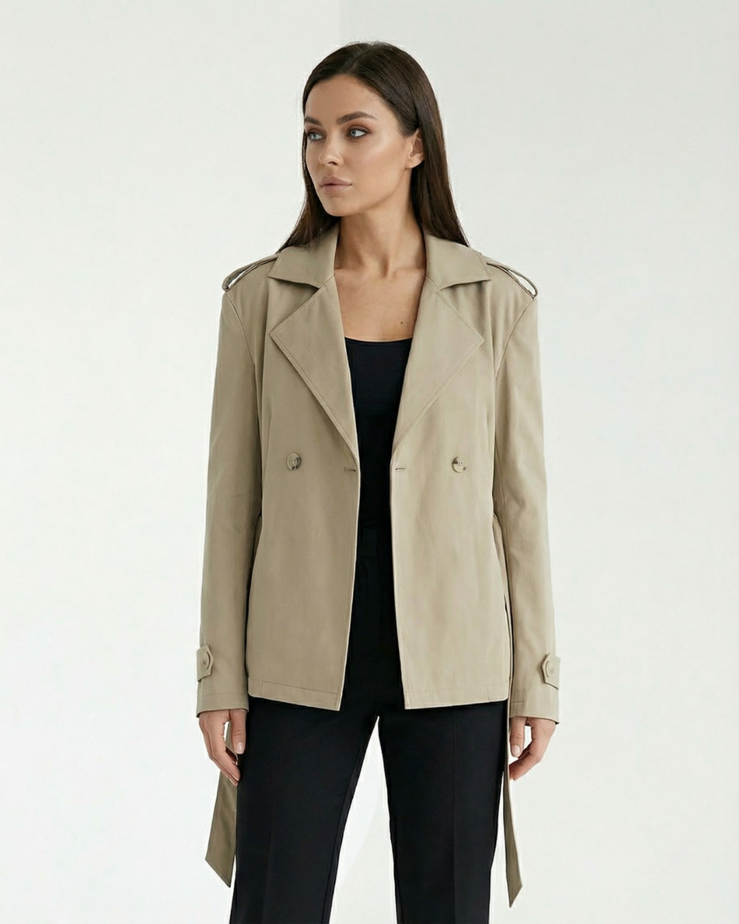 Blair Trench Tie Waist Coat