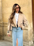 Gabardina corta Blair