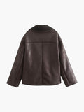 Chaqueta de piel sintética Laila