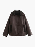 Chaqueta de piel sintética Laila