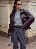 Chaqueta de cuero Romy