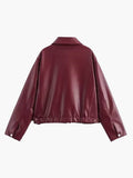 Chaqueta de cuero Romy